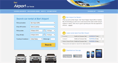 Desktop Screenshot of bariairportcarrental.com